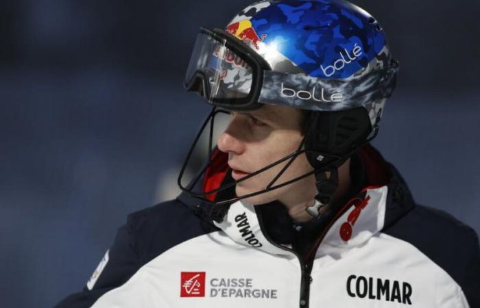 Esquí alpino – Copa del Mundo. Slalom Gurgl: Clément Noël con dorsal 2, cinco azules en la pista