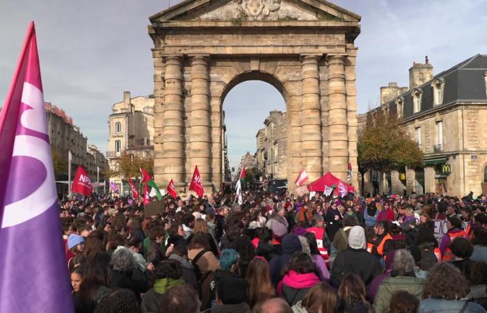 “Somos una sociedad patriarcal”. Miles de manifestantes contra la violencia machista y sexual en las calles