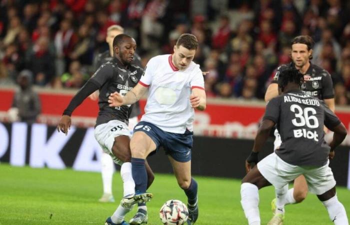 Estadio Rennais. Un equipo tan inofensivo como siempre, las notas del Rouge et Noir de Lille