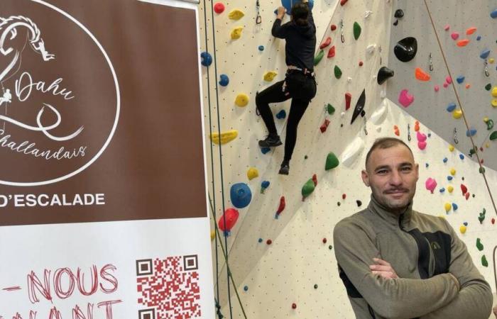 Se crea un club de escalada en Challans