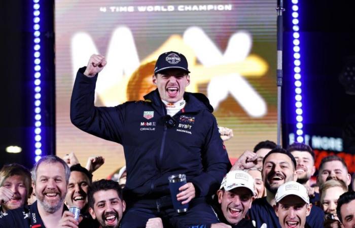 Gran Premio de Las Vegas | Max Verstappen, el cada vez más formidable cuádruple campeón del mundo