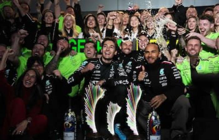 Doblete de Mercedes en el Gran Premio de Las Vegas