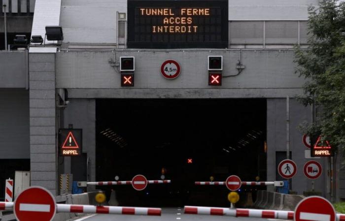 El túnel bajo Fourvière se cerrará en ambos sentidos esta semana.