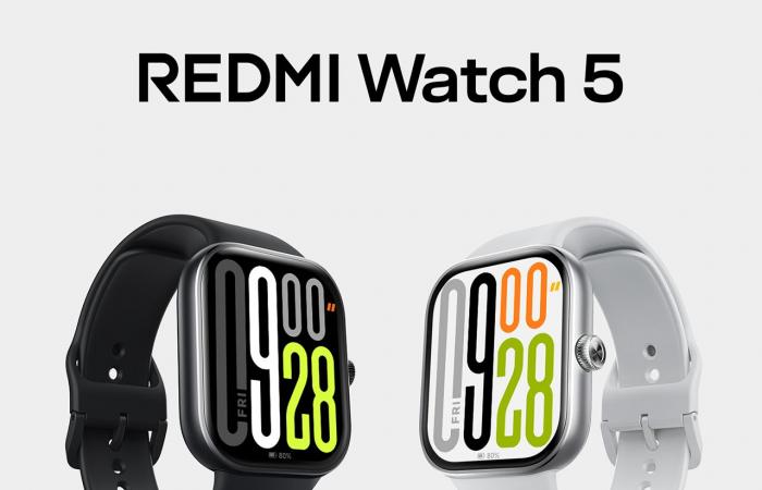 Xiaomi desvela las características del Redmi Watch 5 con pantalla AMOLED