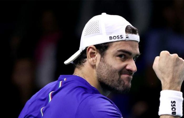 Tenis. Copa Davis – Matteo Berrettini impecable, Italia a una victoria del doblete