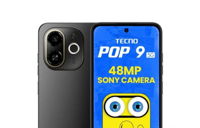 Tecno lanza el teléfono inteligente básico Pop 9 5G para competir con Redmi A4 5G