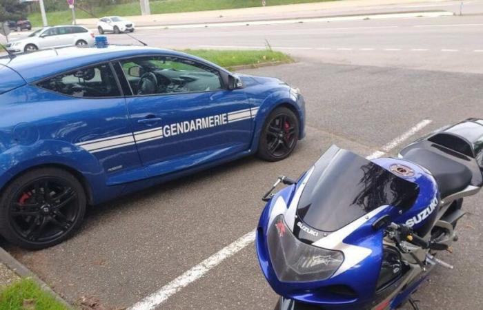 Drome. Una motocicleta circulada a más de 220 km/h por la autopista A7