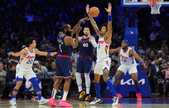 Tyrese Maxey y Jared McCain no tienen respuestas, la defensa de los Sixers es destrozada por los Clippers en una explosión