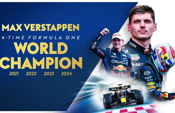 Max Verstappen gana el título mundial de F1 de 2024 mientras el piloto de Red Bull cierra el Campeonato de Pilotos en el GP de Las Vegas | Noticias F1