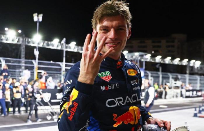 Verstappen campeón del mundo de Fórmula 1 por cuarto año consecutivo