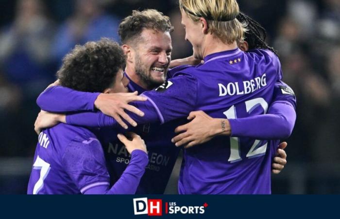 Anderlecht-Gante: tras los goles de Rits y Edozie, Dolberg marca el gol del triunfo, los Buffaloes a diez (EN VIVO, 2-0)