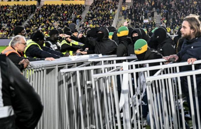 Nantes-Le Havre interrumpido al final del partido, Auxerre en la meta