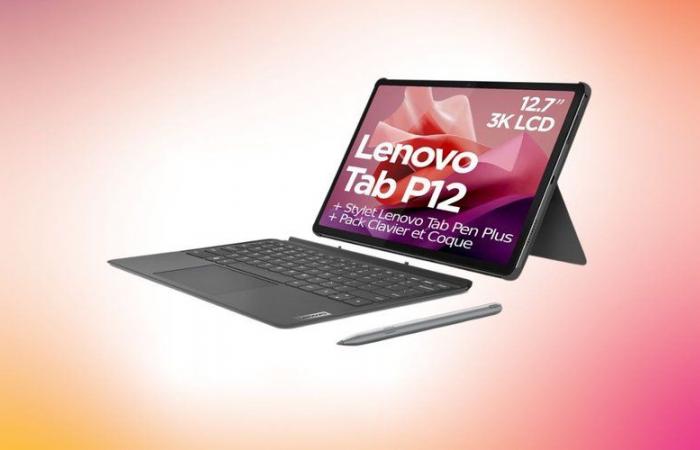 Black Friday: ¡descubra la tableta Lenovo Tab P12 a precio reducido!