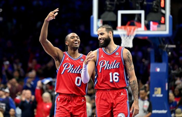 Los Sixers dan la bienvenida a James Harden y los Clippers a Filadelfia en su debut en la City Edition 2024-25