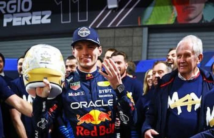 Max Verstappen vuelve a coronarse campeón del mundo de F1