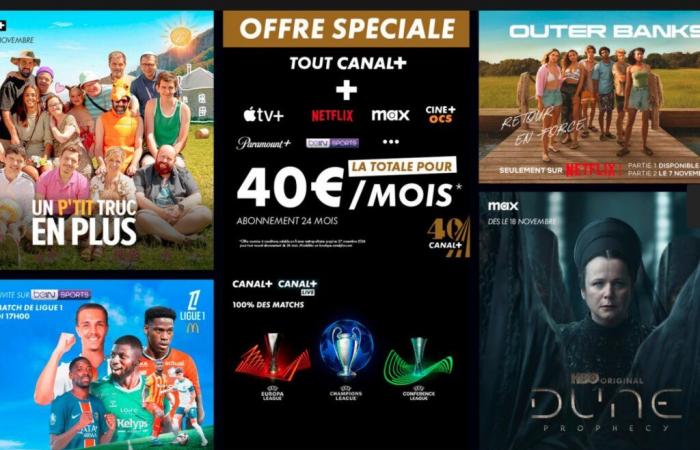 Canal+ cumple 40 años y lo celebra con un pack con TODAS las plataformas de streaming incluidas (Apple TV+, Netflix, etc.)