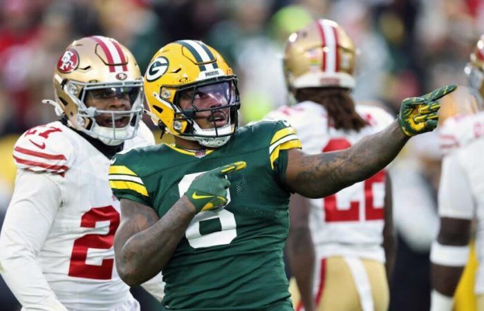 Los 3 touchdowns de Josh Jacobs entusiasman a los fanáticos de la NFL mientras Jordan Love y los Packers derrotan a los 49ers con Purdy fuera | Noticias, resultados, momentos destacados, estadísticas y rumores