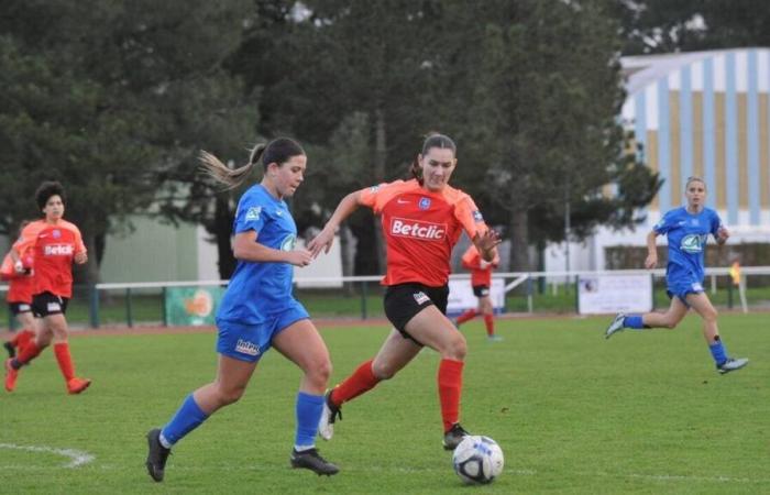 Copa de Francia femenina (1.ª ronda federal). Los Rezéennes no tienen nada de qué avergonzarse de su actuación