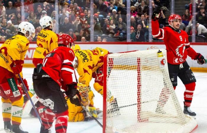 Lausana derriba a Langnau y los peluches en el estadio Vaudoise