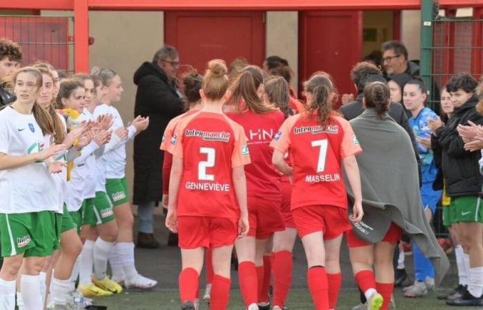 Copa de Francia femenina. La Maladrerie (R2) sale con la cabeza en alto ante La Croix Blanche Angers (D3)