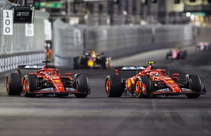 Cuando Leclerc pierde los estribos en la radio contra Sainz y Ferrari