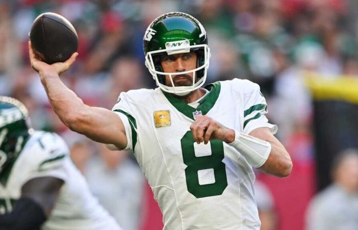 El regreso de Aaron Rodgers a los Jets para 2025 no está claro cuando quedan seis juegos en la temporada 2024