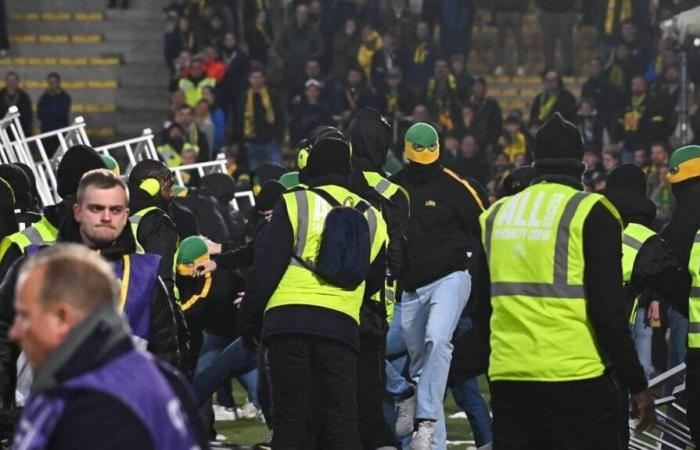 FC Nantes. Hinchas enojadas, partido interrumpido… El Nantes teme sanciones contra el Rennes