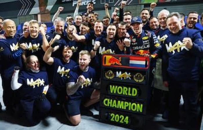 Max Verstappen vuelve a coronarse campeón del mundo de F1