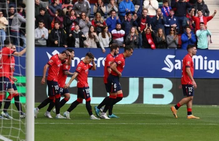 Un penalti estropea la fiesta de Osasuna