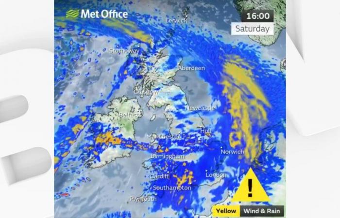 Nieve, ráfagas… La tormenta Bert sacude el Reino Unido e Irlanda, al menos una persona ha muerto