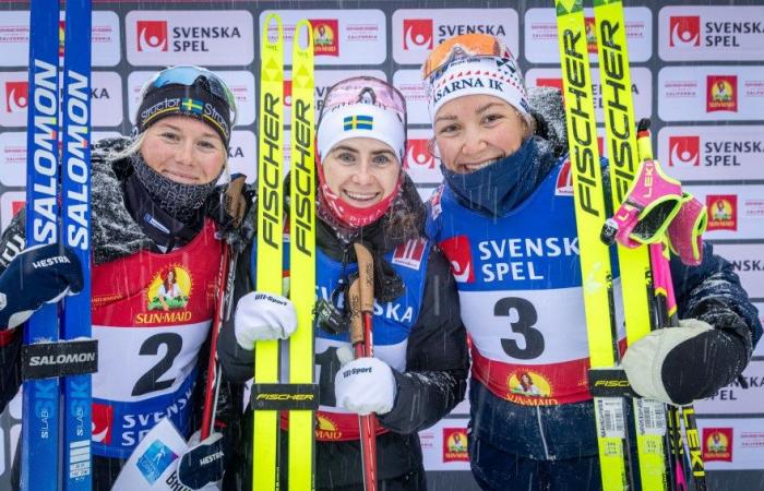 Esquí de fondo | Bruksvallarna: sola en el mundo, Ebba Andersson gana el patinaje individual de las carreras inaugurales suecas | Revista nórdica | Biatlón n°1