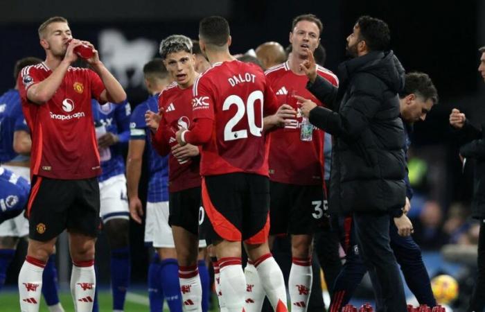 Para el primero de Amorim, el Manchester United tropieza con Ipswich