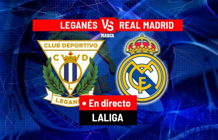 Leganés – Real Madrid en directo