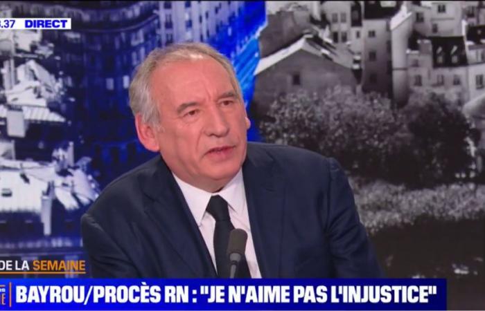 François Bayrou se opone a la ejecución provisional de la posible sentencia de inelegibilidad de Marine Le Pen