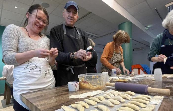 Los ucranianos de Poitiers prepararon excelentes varenykys