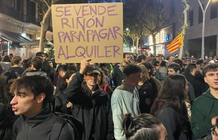 INFORMES. “Acabaré saliendo de mi ciudad”: en Barcelona, ​​los vecinos protestan contra la edificante subida de los precios del alquiler