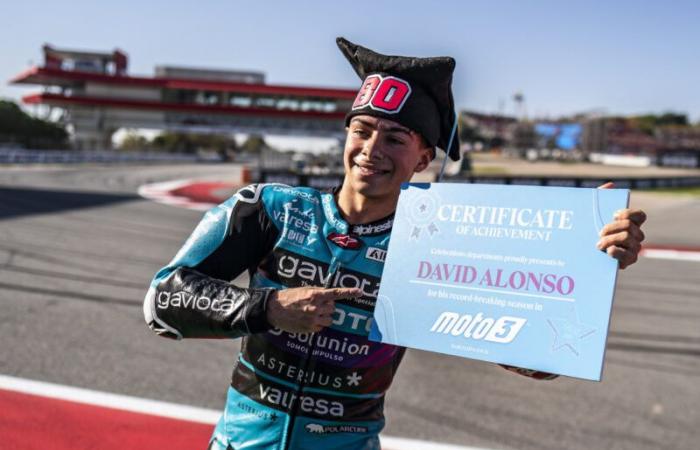 Hablemos de MotoGP: David Alonso ya es parte de la historia