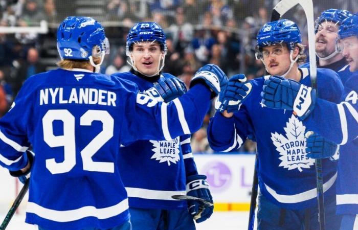 NHL: Celebraciones por el primer partido juntos de los hermanos Nylander