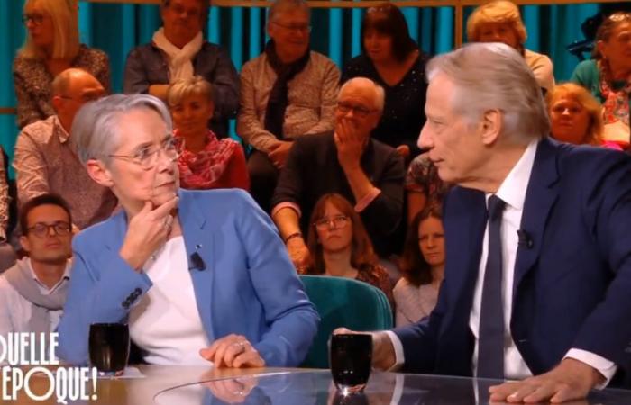 Fuertes tensiones entre Elisabeth Borne y Dominique de Villepin en “¡Qué tiempo!”