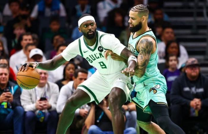 Hilo del juego Bucks vs. Hornets, alineación inicial, programación de televisión e informe de lesiones