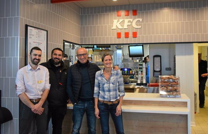 El primer KFC de Aveyron abrió sus puertas en Onet-le-Château