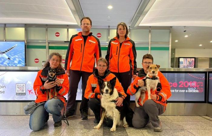 Inundaciones: el equipo de perros de búsqueda regresa de España