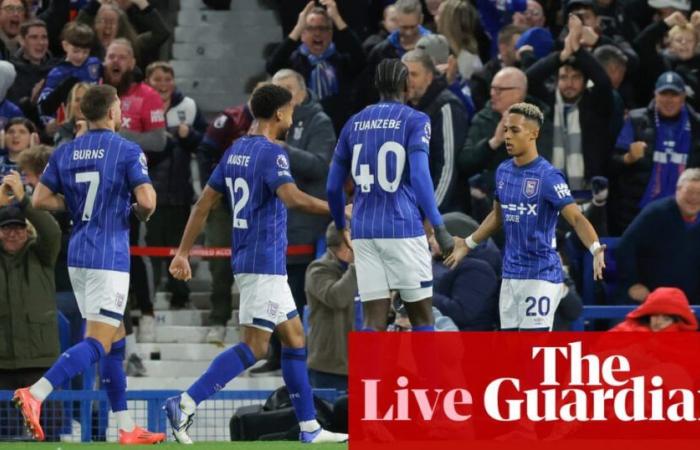 Ipswich Town 1-1 Manchester United: Premier League – como sucedió | primera división