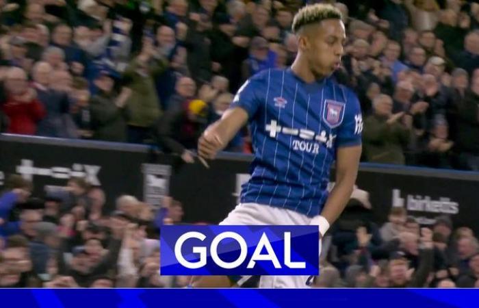 Ipswich 1-1 Manchester United: Ruben Amorim aguantó en el primer juego gracias al empate de Omari Hutchinson tras el primer gol de Marcus Rashford | Noticias de futbol