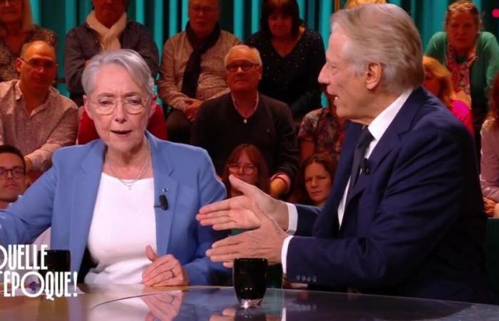 “Detente ahí”: animados intercambios entre Dominique de Villepin y Élisabeth Borne en “Quelle époque!” en France 2