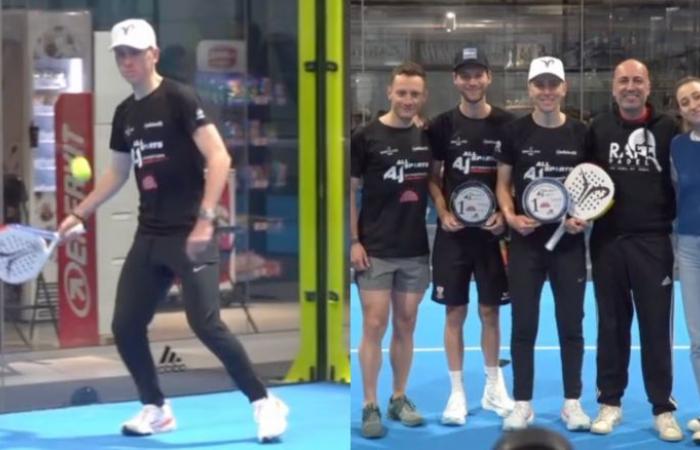 Tenis. Padel – Después del Giro, el Tour de Francia… Tadej Pogacar también gana en Padel