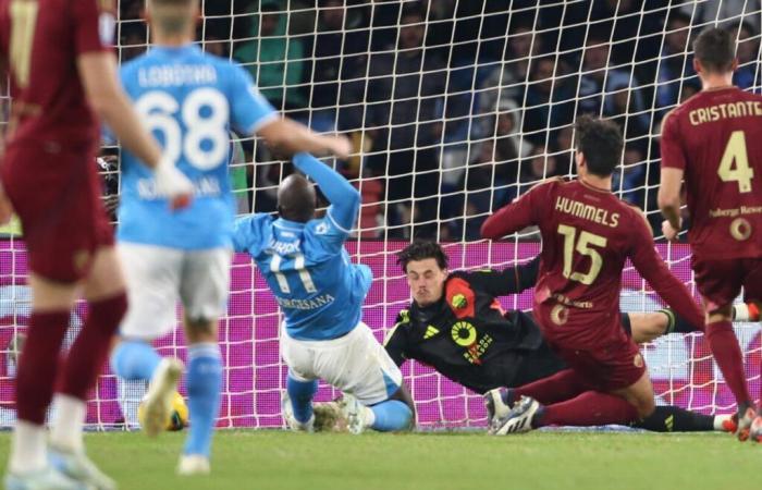 Napoli-Roma, la crónica del partido