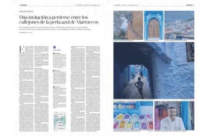 Un diario argentino sugiere a sus lectores “perderse por las callejuelas” de Chefchaouen