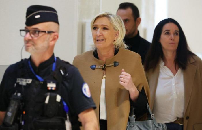 Para Marine Le Pen, el juicio a los asistentes fue, en definitiva, difícil, desde la “serenidad” hasta las requisas