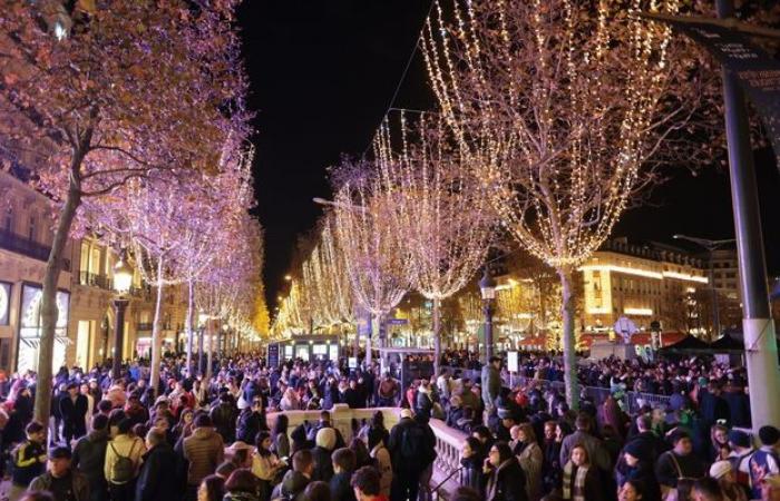 En París, Tony Estanguet inaugura el alumbrado navideño de los Campos: “Vuelve a conectar con la magia de los Juegos”